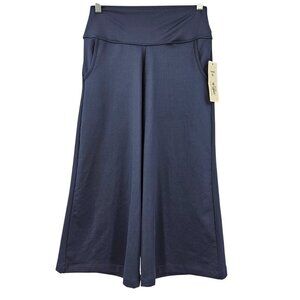 Lucky in Love Amour Culottes Golf Pants Navy Blue Women’s Size XS NEW Activewear